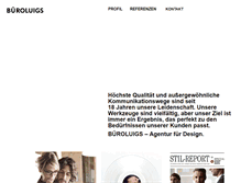 Tablet Screenshot of bueroluigs.de